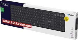 usuotis - Trust Vaiya Universalus USB + RF Belaidė + Bluetooth Klaviatūra Juoda (Black) - 3 nuotrauka