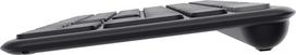 usuotis - Trust Vaiya Universalus USB + RF Belaidė + Bluetooth Klaviatūra Juoda (Black) - 5 nuotrauka