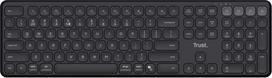 usuotis - Trust Vaiya Universalus USB + RF Belaidė + Bluetooth Klaviatūra Juoda (Black) - 6 nuotrauka