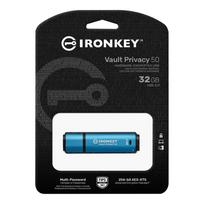 flash drive 256 - MEMORY DRIVE FLASH USB3.2 32GB/IKVP50/32GB KINGSTON - 5 nuotrauka