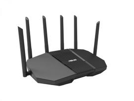 asus wifi 6 tri band - Asus RT-BE90U BE9400 AiMesh Tri-Band WiFi 7 Router, Juodas (Black) - 6 nuotrauka