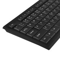 mouse ergonomic - Maclean NanoRS RS580 Belaidė klaviatūra ir pelė COMBO (Juoda) - 4 nuotrauka