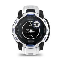 ismanusis ismanusis laikrodis laikrodis - Garmin Instinct 3 45mm Supernova Edition Solar Whitestone / Bolt Blue - 2 nuotrauka