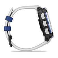 ismanusis ismanusis laikrodis laikrodis - Garmin Instinct 3 45mm Supernova Edition Solar Whitestone / Bolt Blue - 4 nuotrauka