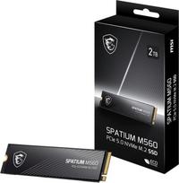 nvme 3d nand - MSI Spatium M560 2TB M.2 - 3 nuotrauka