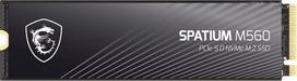nvme 3d nand - MSI Spatium M560 2TB M.2 - 5 nuotrauka