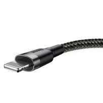 usb lightning laidas baseus - Baseus CALKLF-BG1 Lightning - USB Black - 6 nuotrauka