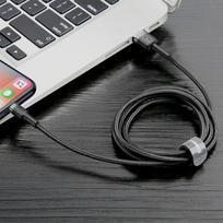 usb lightning laidas baseus - Baseus CALKLF-BG1 Lightning - USB Black - 11 nuotrauka