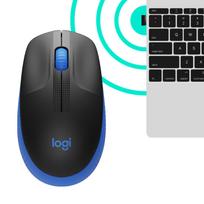 belaide pele logitech - Logitech | Full size Mouse | M190 | Wireless | USB | Blue | 910-005907 - 2 nuotrauka