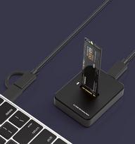 m sata - Vidinis kietasis diskas HDD GEMBIRD DD-U3M2 - 5 nuotrauka