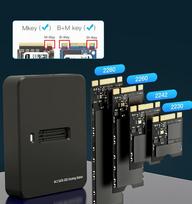 m sata - Vidinis kietasis diskas HDD GEMBIRD DD-U3M2 - 7 nuotrauka