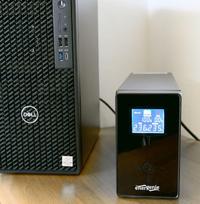 ac ac maitinimo saltiniai - Gembird EG-UPS-034 nepertraukiamo maitinimo šaltinis (UPS) Line-Interactive 1500 VA 900 W Juodas (Black) - 5 nuotrauka