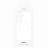 magnetas telefono - Dėklas Samsung Galaxy S26 Clear Magnet Cover Transparent - 4 nuotrauka