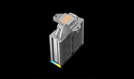 intelius - Deepcool AK400 DIGITAL SE Juodas (Black) - 5 nuotrauka