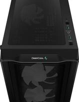 midi - Deepcool CC560 MESH V2 Juodas (Black) - 2 nuotrauka