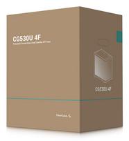 cg530 - DeepCool CG530U 4F bokštinis korpusas, juodas (Black) - 2 nuotrauka