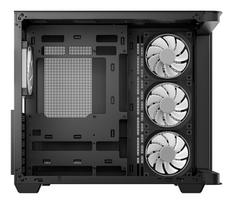 cg530 - DeepCool CG530U 4F bokštinis korpusas, juodas (Black) - 8 nuotrauka