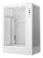 baltas psu - DeepCool CH170 PLUS WH Bokštas Baltas (White) - 10 nuotrauka
