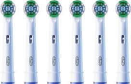 oral b dantu sepeteliu galvutes - Oral-B Precision Clean Pro EB20-6 dantų šepetėlio galvutės, baltos (White), 6 vnt. - 2 nuotrauka