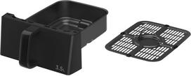 karsto oro gruzdintuves 10l - Heinner Karšto Oro Gruzdintuvė HAF-C10DBS25BK 10L Juoda (Black) - 4 nuotrauka