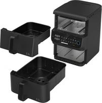 karsto oro gruzdintuves 10l - Heinner Karšto Oro Gruzdintuvė HAF-C10DBS25BK 10L Juoda (Black) - 6 nuotrauka