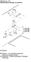 gartraukis 60 cm - Bosch DWK67FN60 - 7 nuotrauka