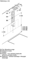 gartraukis 60 cm - Bosch DWK67FN60 - 8 nuotrauka