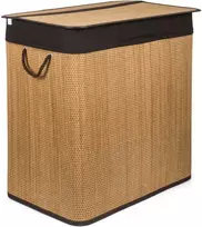 skalbiniu deze - Skalbinių dėžė su pertvara G21 63555174, bambukas, 150 l - 1 nuotrauka