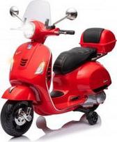 elektromobiliai vaikams super - Vaikiškas elektrinis motociklas Milly Mally Vespa GTS Super, Raudona - 1 nuotrauka