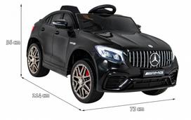 vaikiskas elektromobilis - Mercedes Benz GLC63S vaikiškas elektromobilis Juodas (Black) - 15 nuotrauka