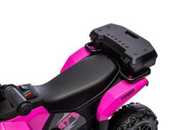 rozinis keturratis vaikams - Vaikiškas elektrinis keturratis Lean Cars GTS1155, rožinis (Pink) - 6 nuotrauka