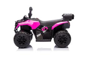 rozinis keturratis vaikams - Vaikiškas elektrinis keturratis Lean Cars GTS1155, rožinis (Pink) - 8 nuotrauka