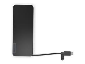 lenovo adapter 65 - Lenovo Accessories USB-C Slim Travel Dock - 6 nuotrauka