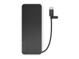 lenovo adapter 65 - Lenovo Accessories USB-C Slim Travel Dock - 8 nuotrauka