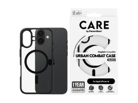 telefonas - CARE Flagship Case  Back cover  Apple  iPhone 16  Recycled plastic  Black  MagSafe - 3 nuotrauka