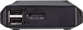 kvm switch 2 - Aten US3312 2-Port USB-C 4K DisplayPort KVM jungiklis Juodas (Black) - 3 nuotrauka