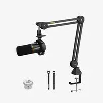 mikrofonas 3.5mm - Dynamic Maono PD200x (black) - 3 nuotrauka
