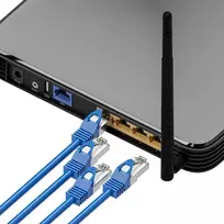 extralink cat6 ftp - Extralink EX.6563 tinklo kabelis Mėlyna 2 m Cat6a SF/UTP (S-FTP) - 3 nuotrauka