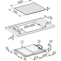 indukcine kaitlente - Miele KM 7363 FL - 3 nuotrauka
