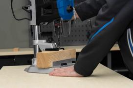 elektrine freza - Scheppach Table drill DP60 - 9 nuotrauka