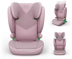 kinderkraft - Kinderkraft Junior Fix 2 Plus i-Size, 100-150 cm, Rožinė (Pink) - 1 nuotrauka
