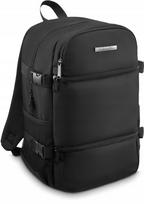 Zagatto Cabin Travel Backpack 40x20x25 Juodas (Black)