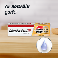 camelia lt - BLEND-A-DENT  protezų kremas PLUS DUO POWER, 1 vnt., 40 g - 2 nuotrauka