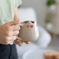 termo puodeliai - ERIK Pusheen 3D puodelis, 380 ml - 2 nuotrauka