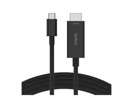 laidas usb c 2m - Adapteris Belkin, HDMI/USB-C, juoda - 2 nuotrauka