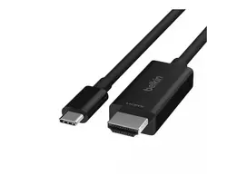 laidas usb c 2m - Adapteris Belkin, HDMI/USB-C, juoda - 3 nuotrauka