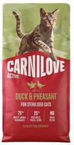 Carnilove Active Cat Duck & Pheasant Sterilised 6 kg