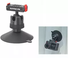 Sunnylife laikiklis su siurbtuku DJI Osmo 360 / Action 3 / Action 4 / Action 5 Pro (Sc114-d)