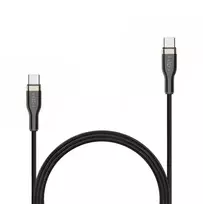 istoti - Fixed | Cable USB-C/USB-C with display, PD support, 2m, USB 2.0, 100W | FIXDD-CC2-BK - 2 nuotrauka