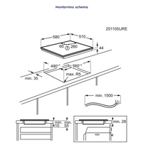 indukcine kaitlente - Electrolux EIS62453IT - 2 nuotrauka